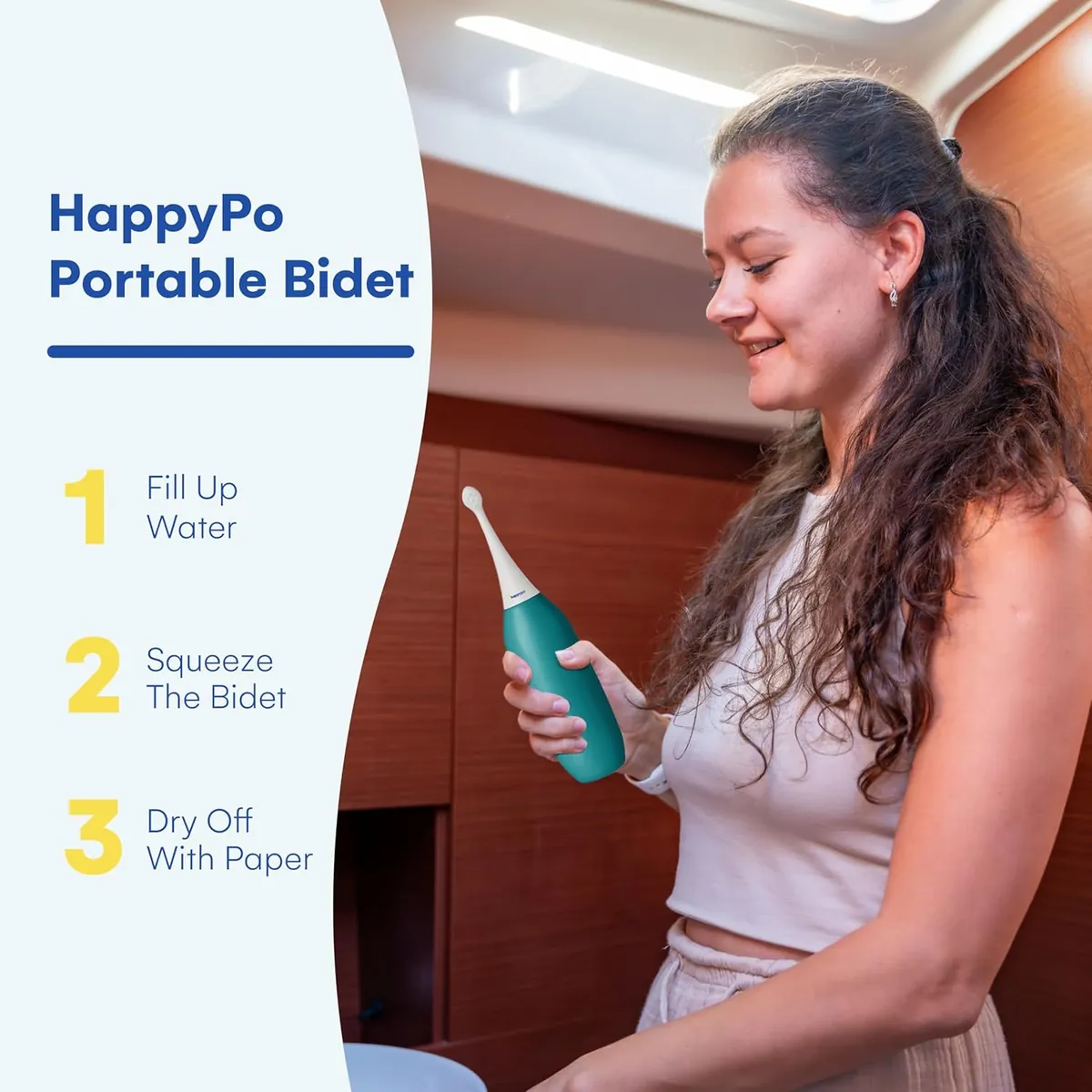 Happypo portable camping shower